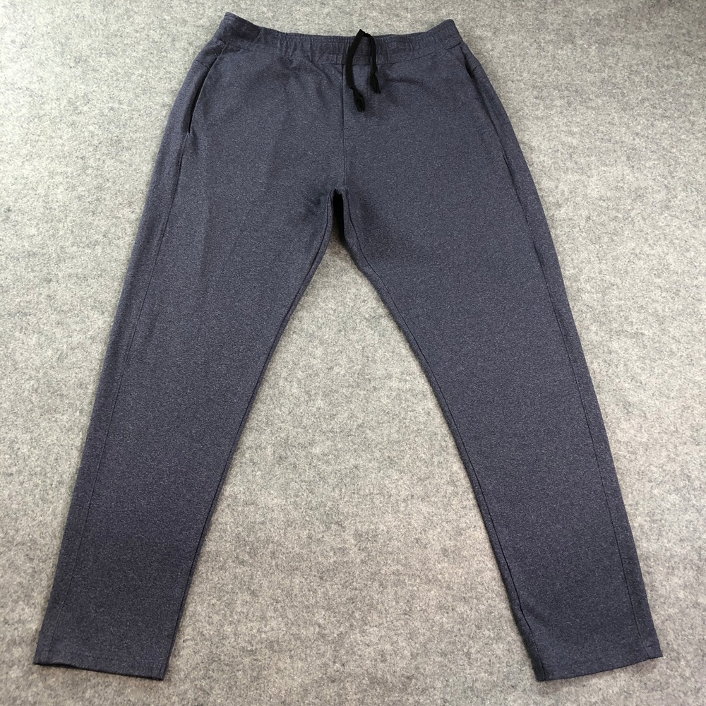 Public Rec Mens Pants 34x30 (fits 32x29) Blue Heather Heathered Gamechanger Gym